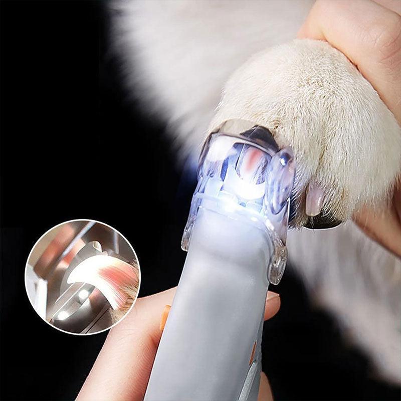Precision Pet Nail Trimmer with Safety Light
