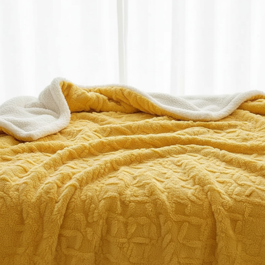 Reversible Wool Sleep Blanket