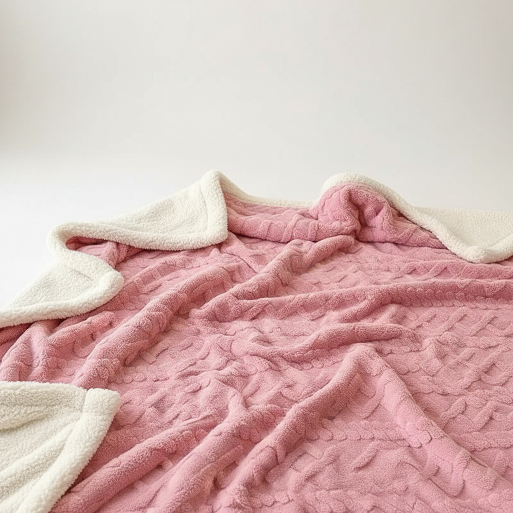Reversible Wool Sleep Blanket