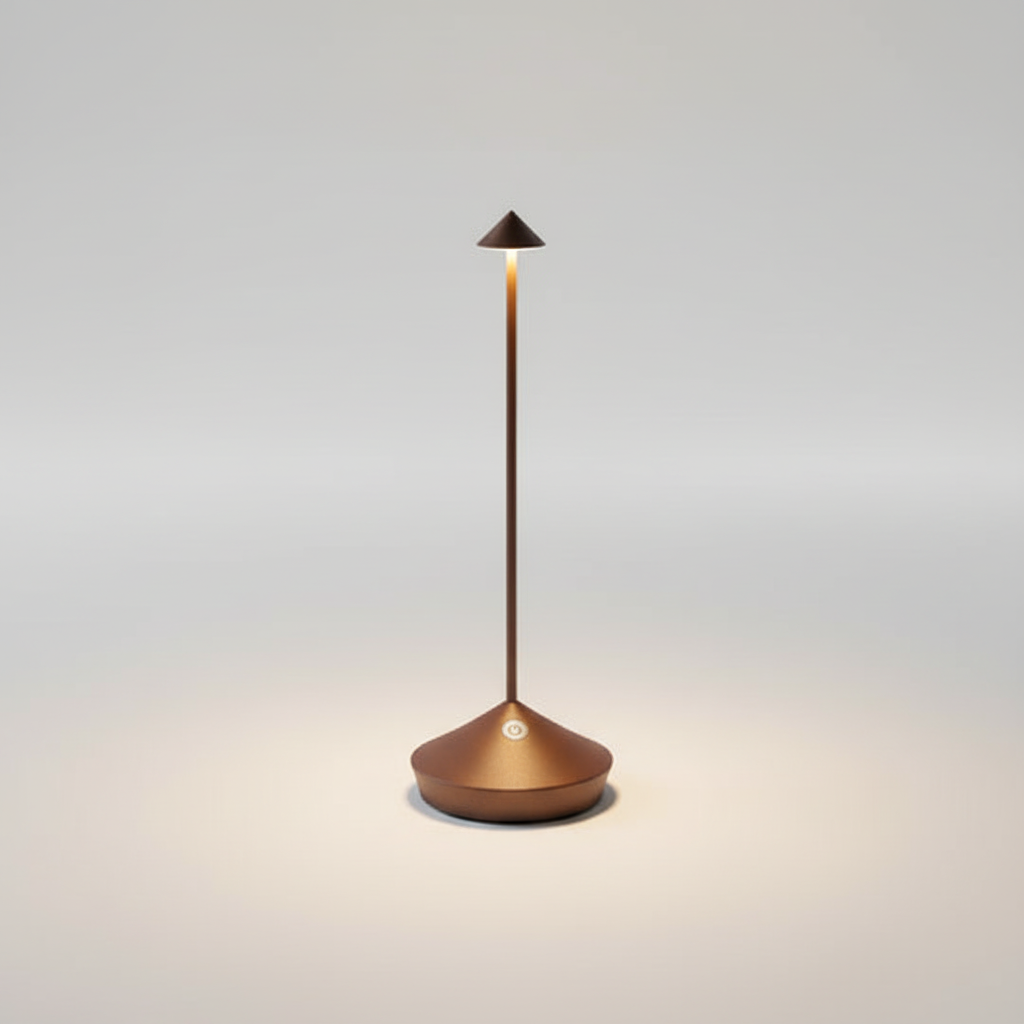 LED Table Lamp with Wireless Design