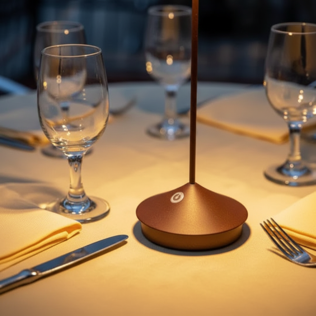 LED Table Lamp with Wireless Convenience