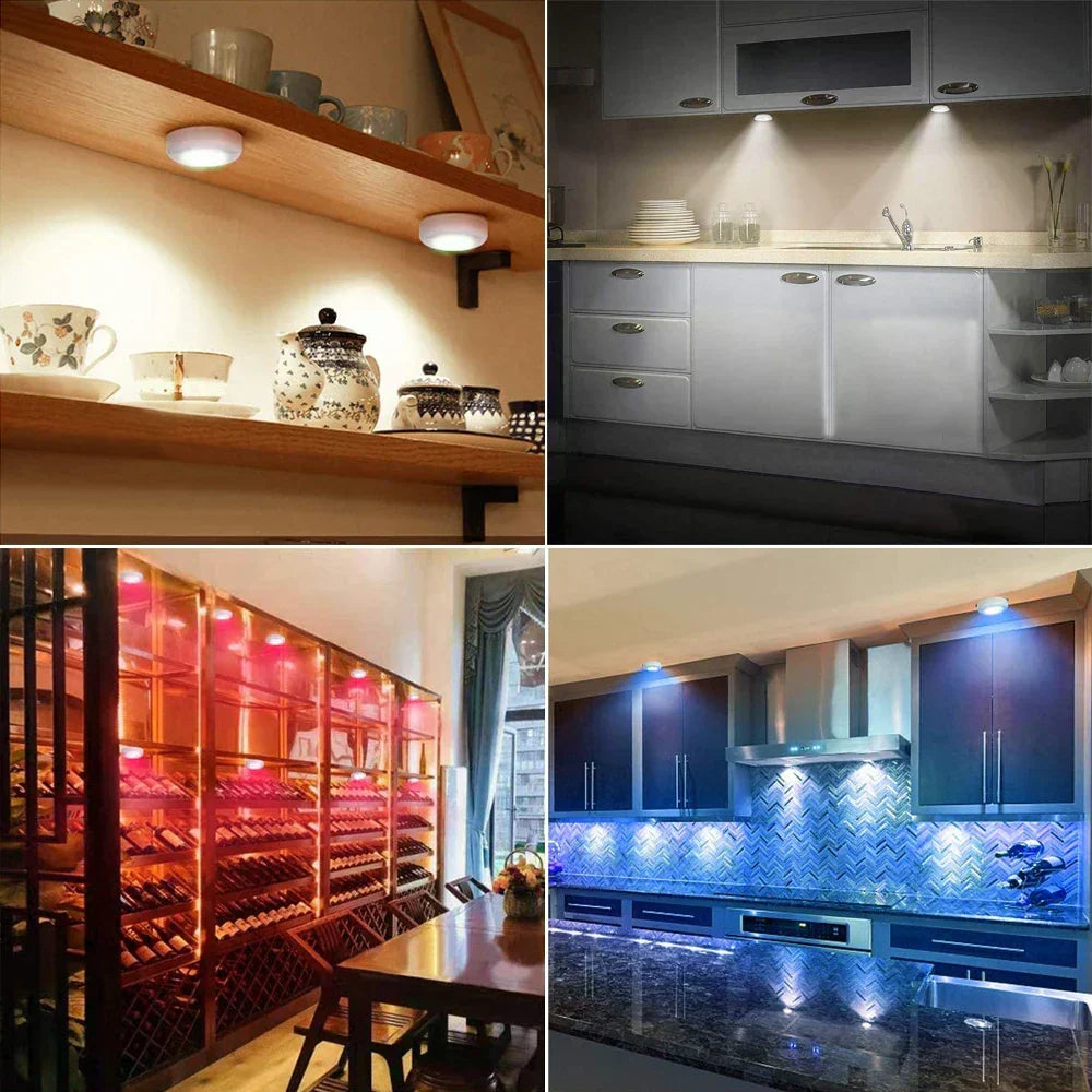 ABS Wireless Under-Cabinet Lighting - Color Beam Feature