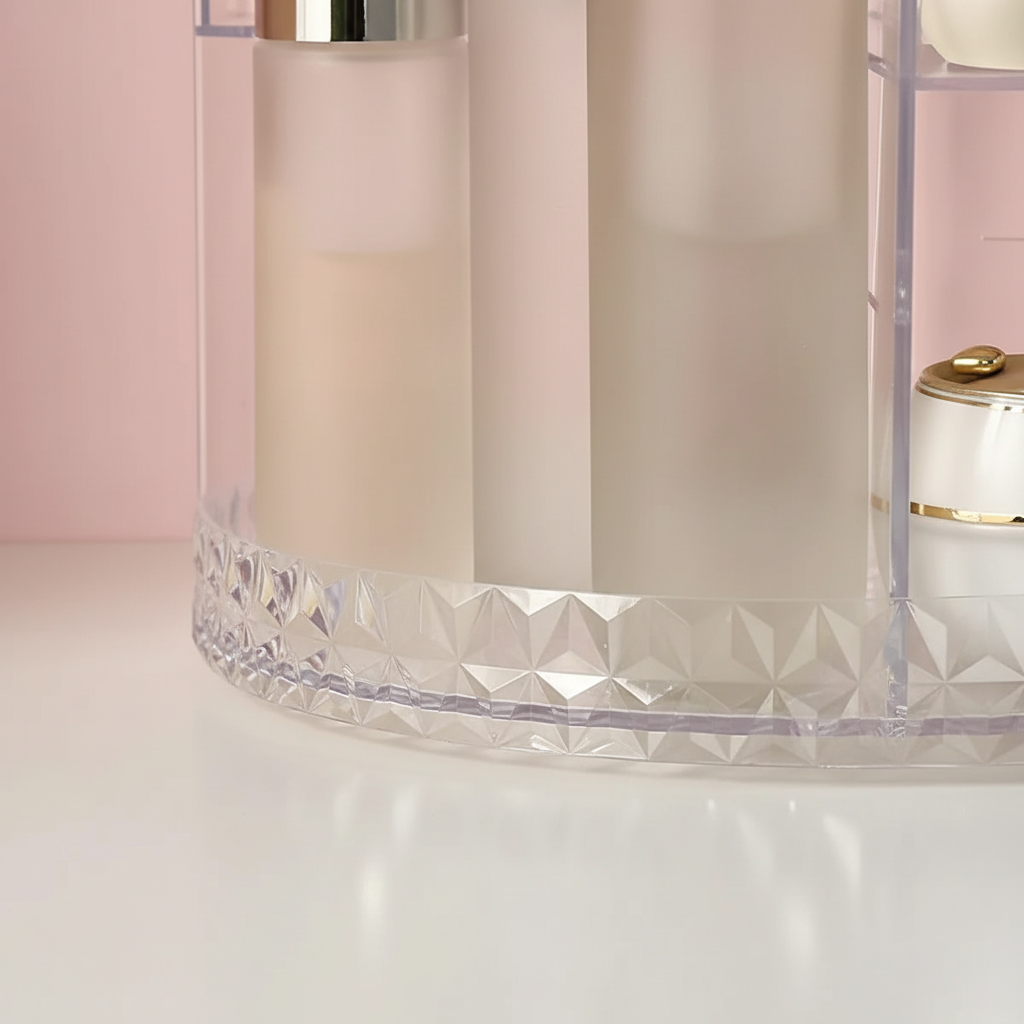 Spinning Acrylic Storage Organizer