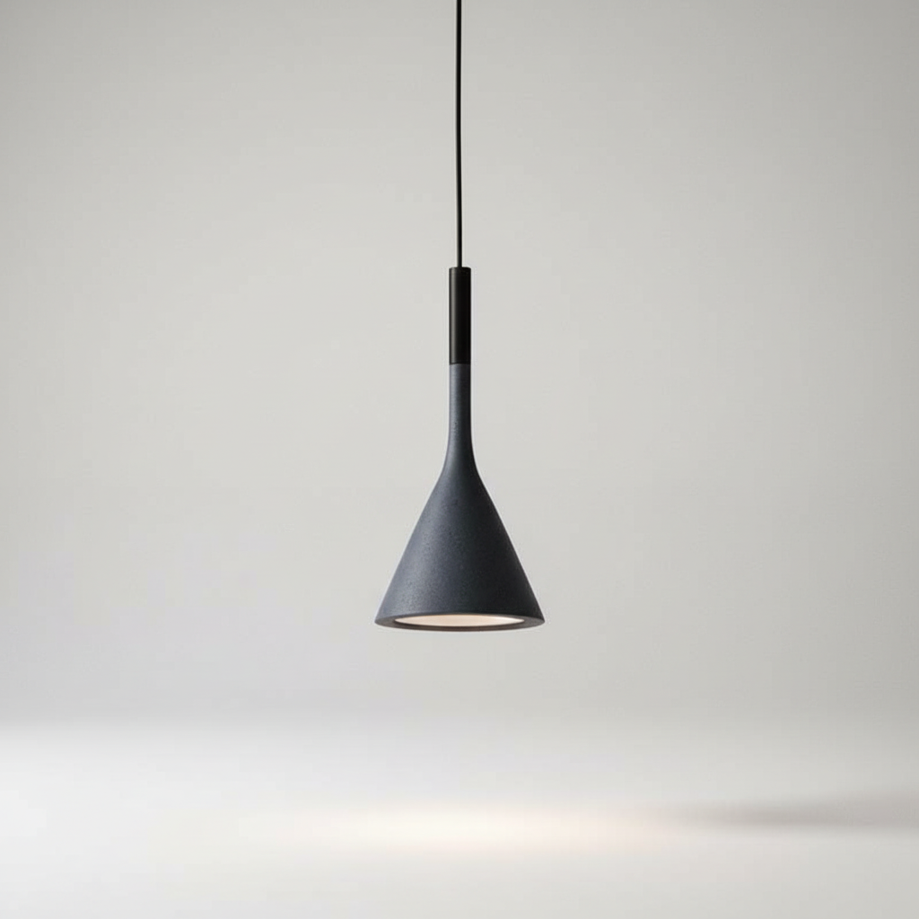 Triangular Pendant Light Fixture - Metal Design