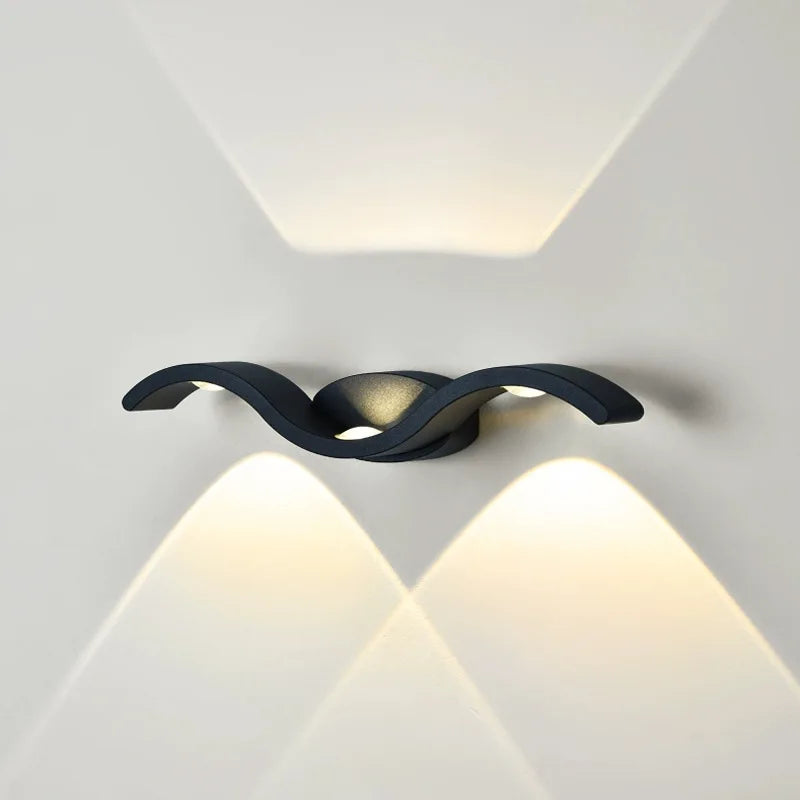 LED Wall Light with Dual Beam Design