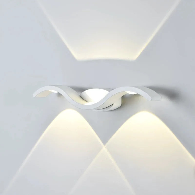 LED Wall Light with Dual Beam Design