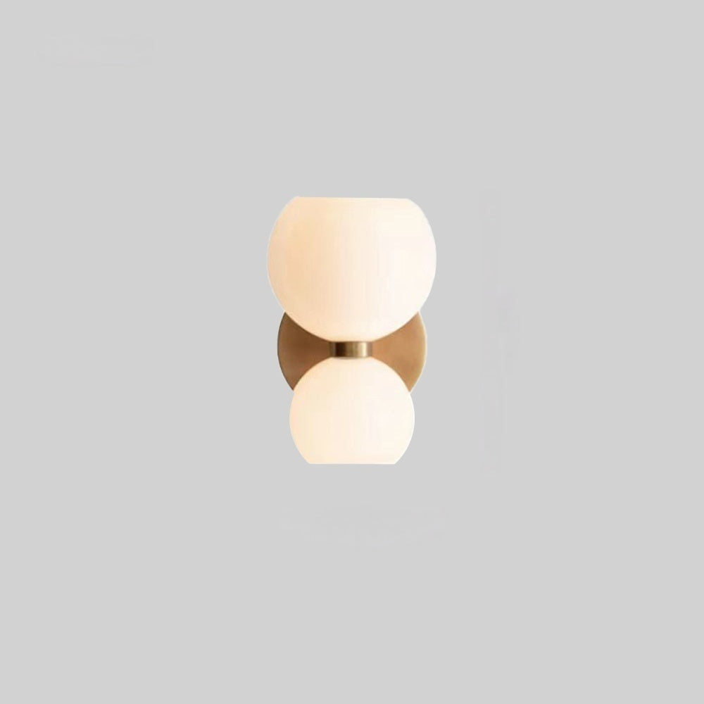 Double LED Wall Light in Minimalist Design