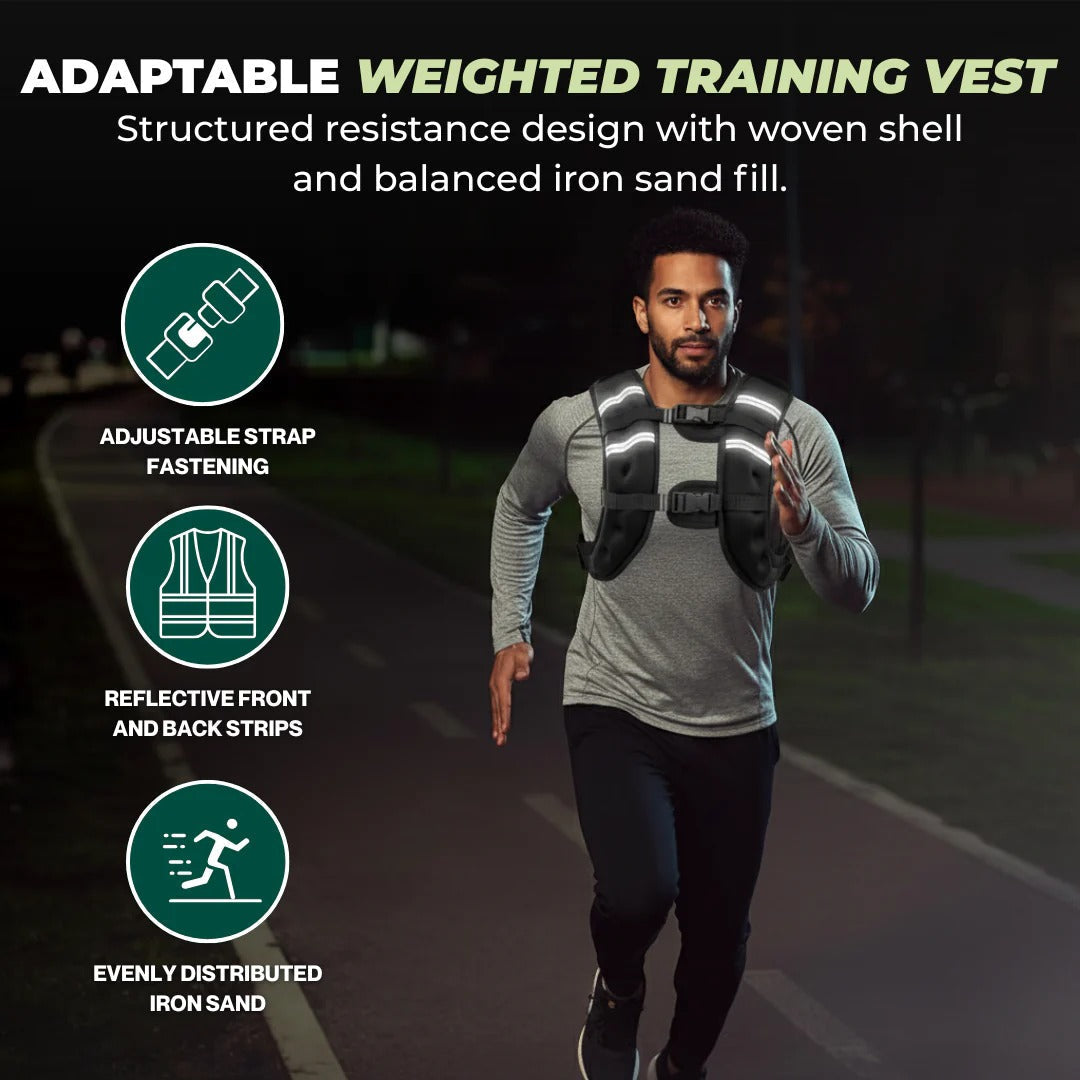 Ultimate Performance Training Vest | Customizable Weight & Breathable Fit