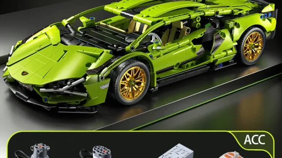 Dynamic Racing Car Building Set for All Ages