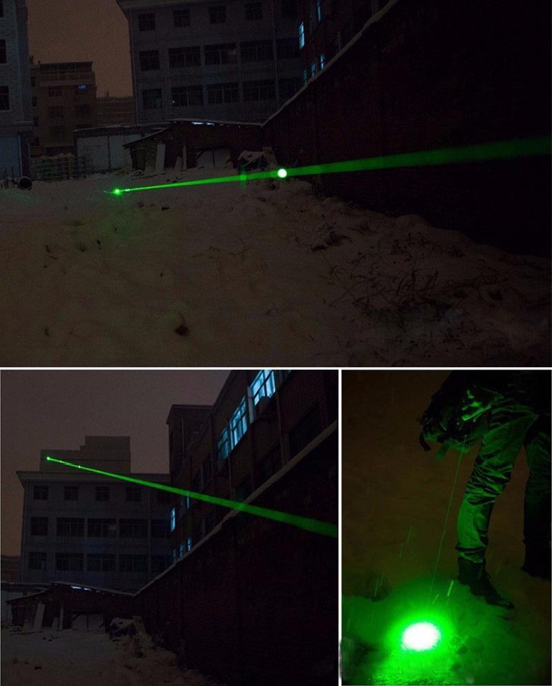 High-Visibility Long-Range Green Laser Pointer