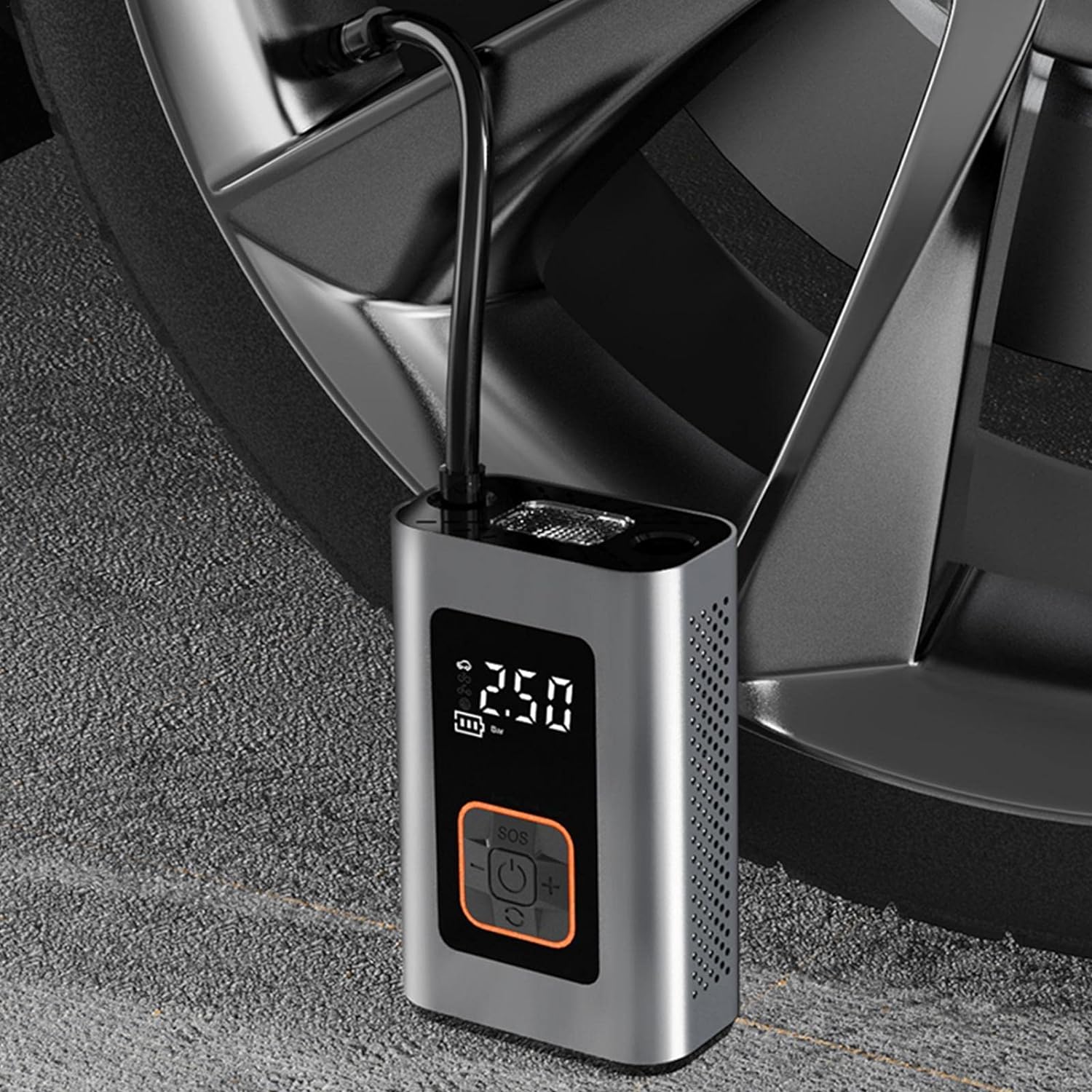 Compact Electric Tire Pump for Fast and Reliable Inflation