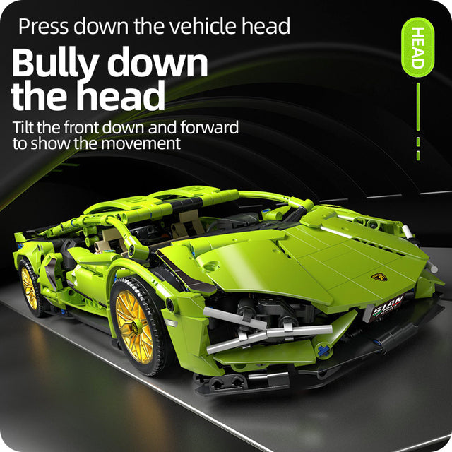 Dynamic Racing Car Building Set for All Ages