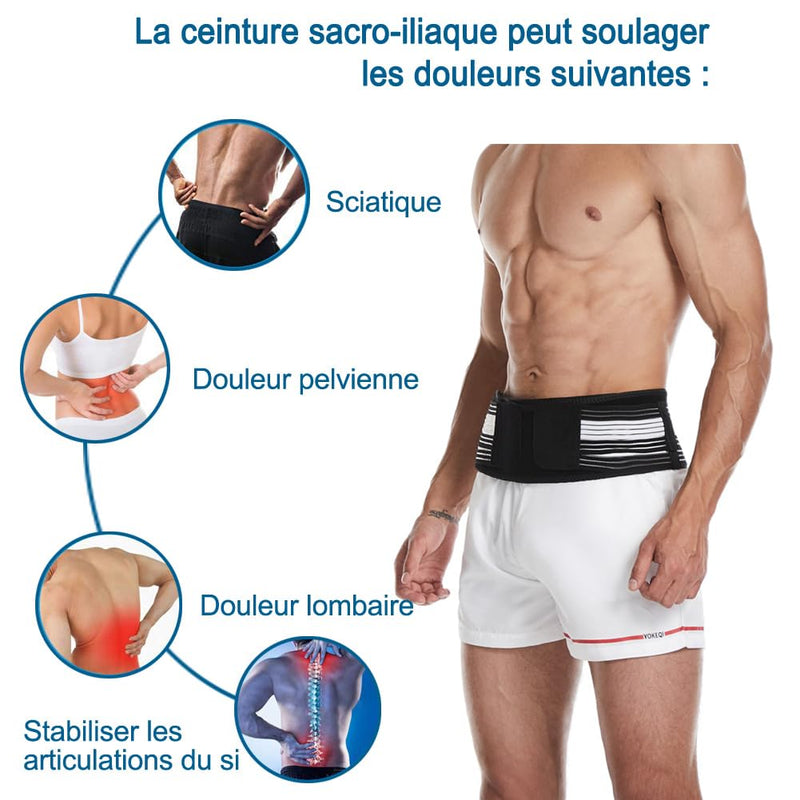 Ergonomic Lumbar Support Brace for Back Relief