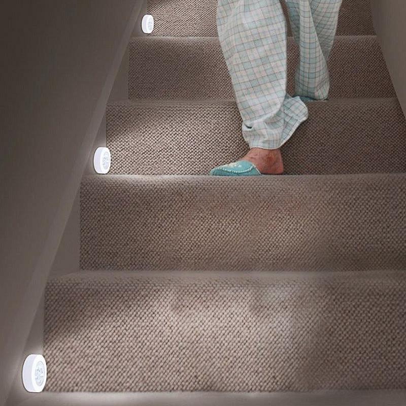 Smart Wireless Motion-Activated LED Night Lamp