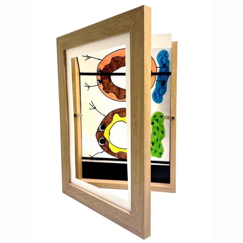 Compact Gallery Frame for Up to 150 Cherished Pieces