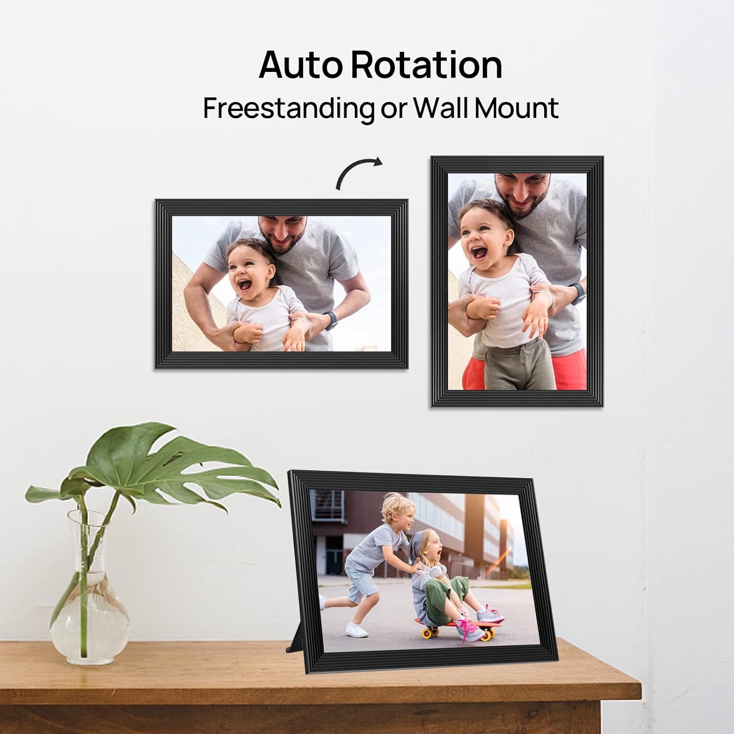 10.1-Inch Smart Digital Display with Video & Camera Features