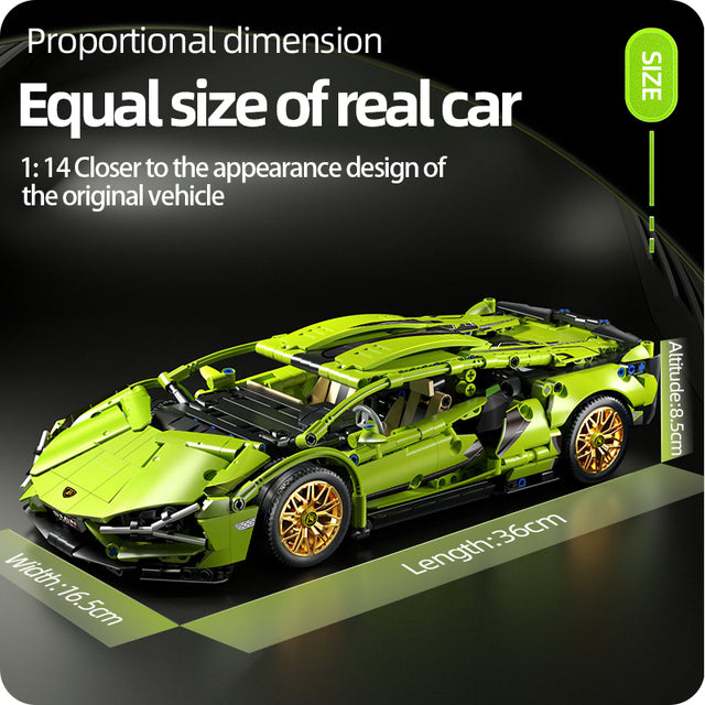 Dynamic Racing Car Building Set for All Ages
