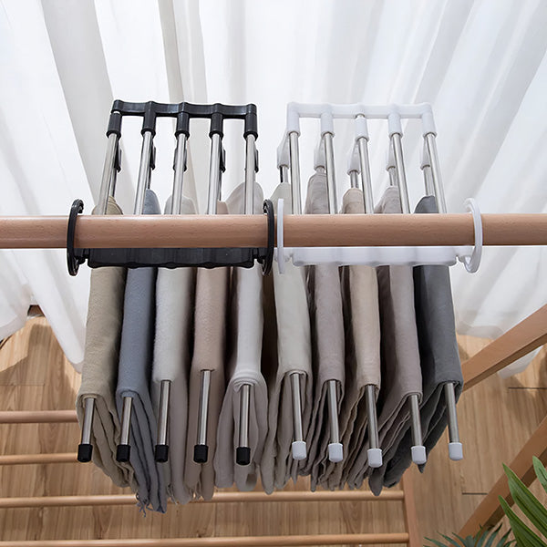 Space-Saver Hanger for Pants and Accessories