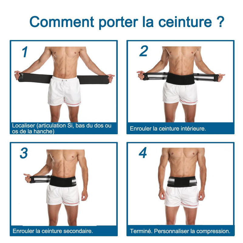 Ergonomic Lumbar Support Brace for Back Relief