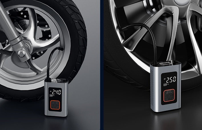 Compact Electric Tire Pump for Fast and Reliable Inflation