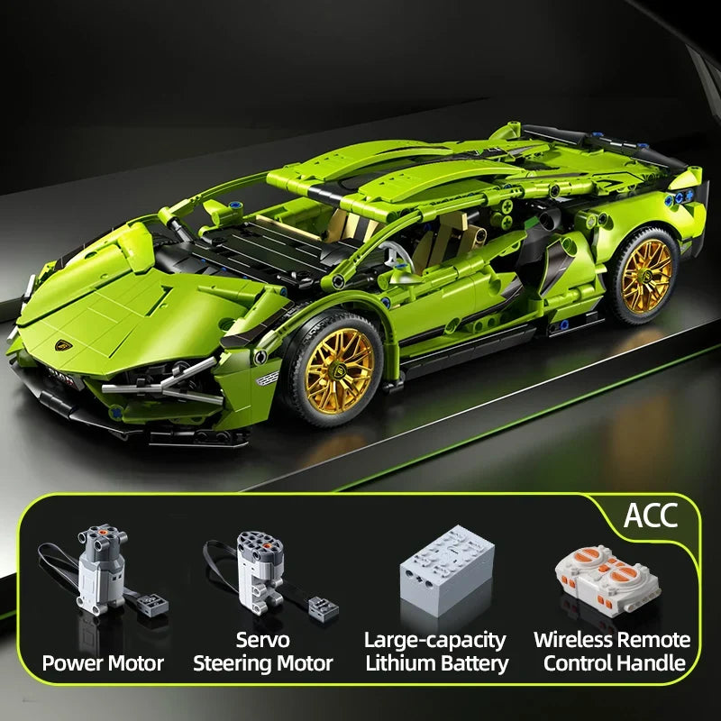Dynamic Racing Car Building Set for All Ages