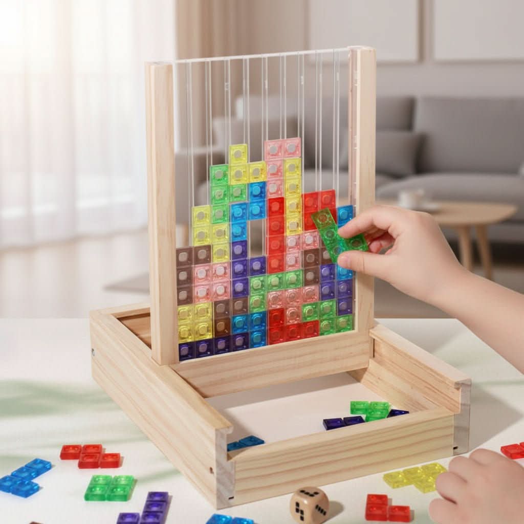 CreativeWood – Engaging Wooden Puzzle for Family Fun
