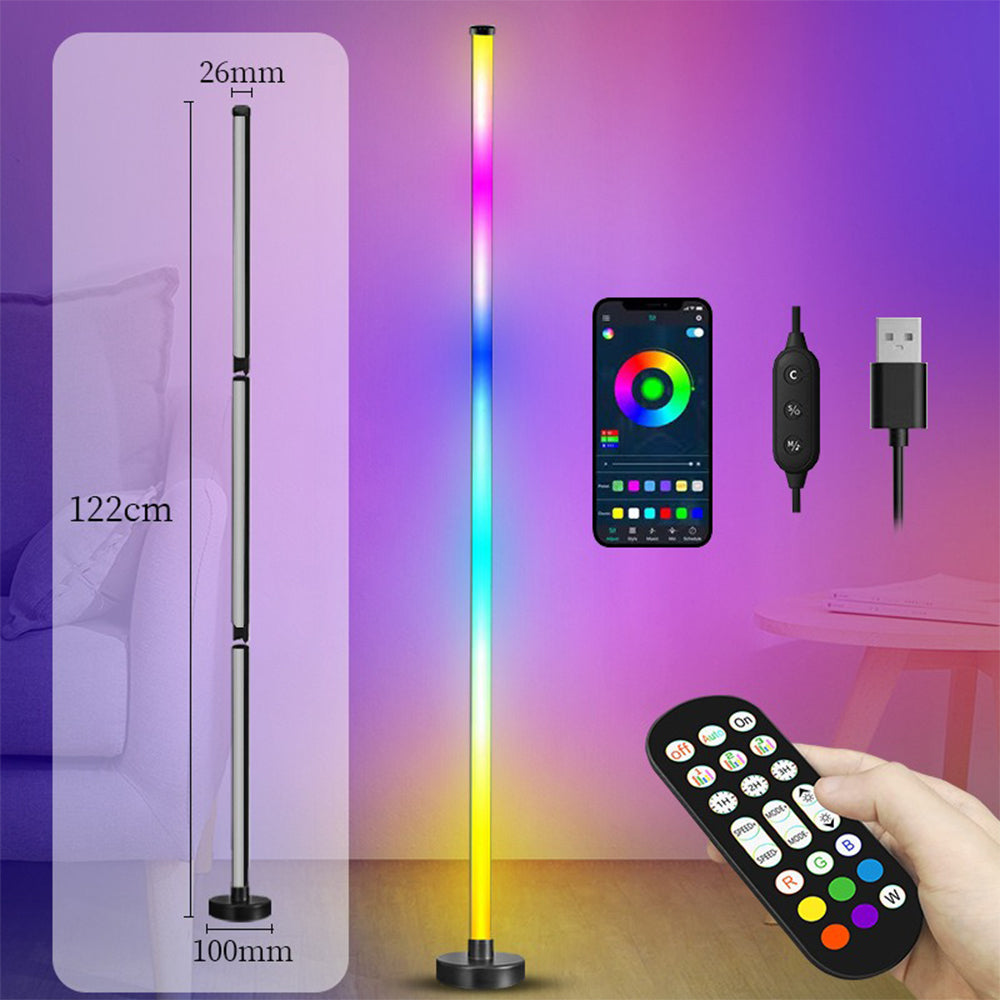 ColorSync Smart Floor Lamp with Bluetooth Control
