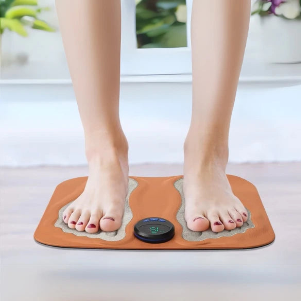 Portable Foot Massage Device | Tailored Comfort Patterns | Space-Efficient Design for Immediate Relief