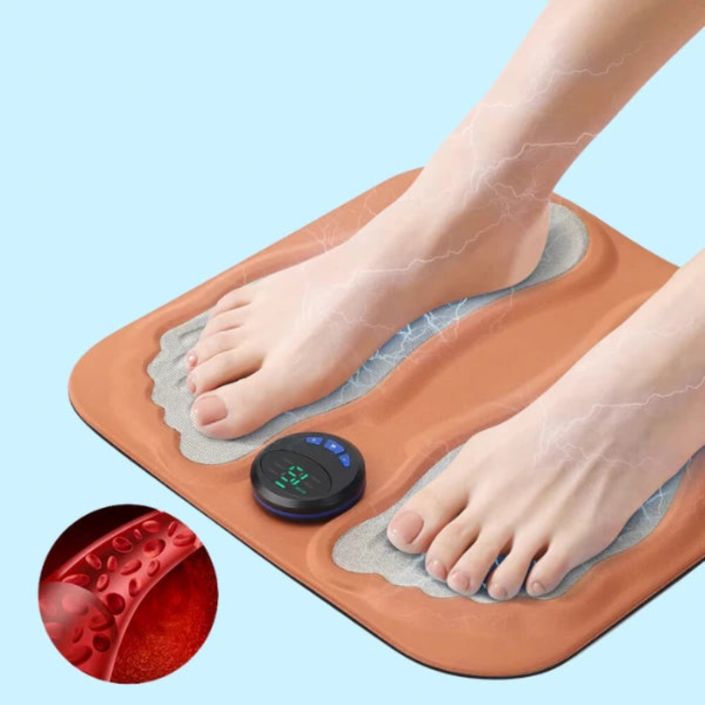 Portable Foot Massage Device | Tailored Comfort Patterns | Space-Efficient Design for Immediate Relief