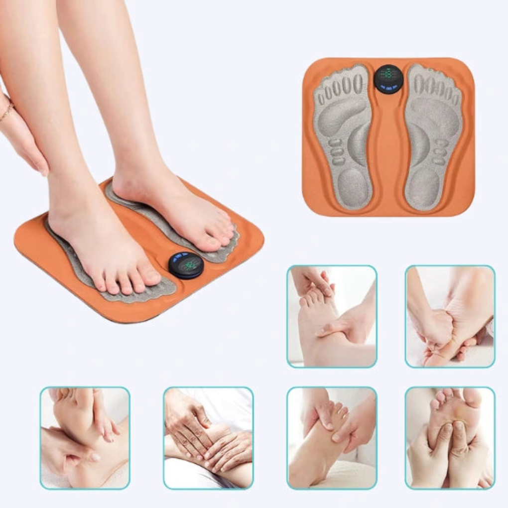 Portable Foot Massage Device | Tailored Comfort Patterns | Space-Efficient Design for Immediate Relief