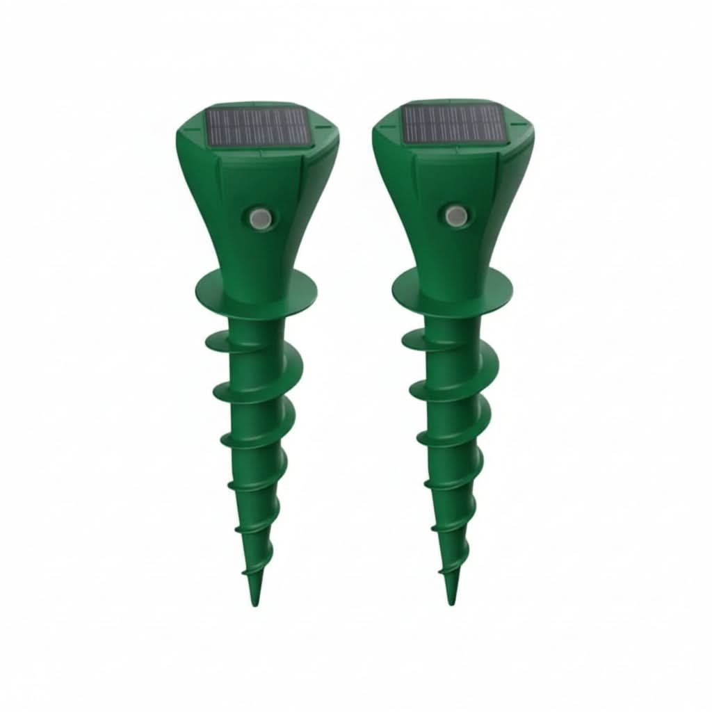 EcoShield – Solar-Powered Mole Deterrent for Sustainable Gardens
