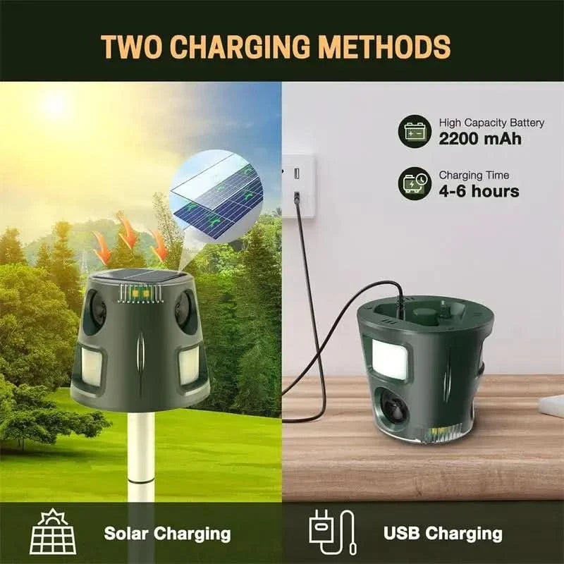 GardenShield – Ultrasonic Repellent for Outdoor Safety