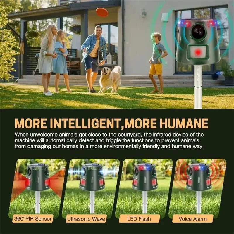 GardenShield – Ultrasonic Repellent for Outdoor Safety