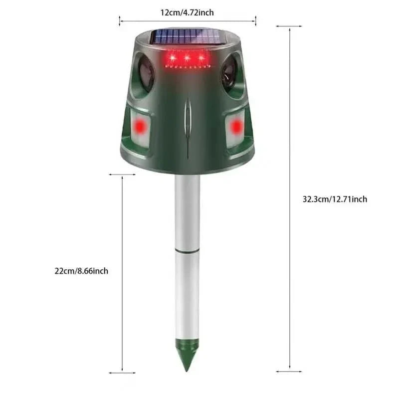 GardenShield – Ultrasonic Repellent for Outdoor Safety