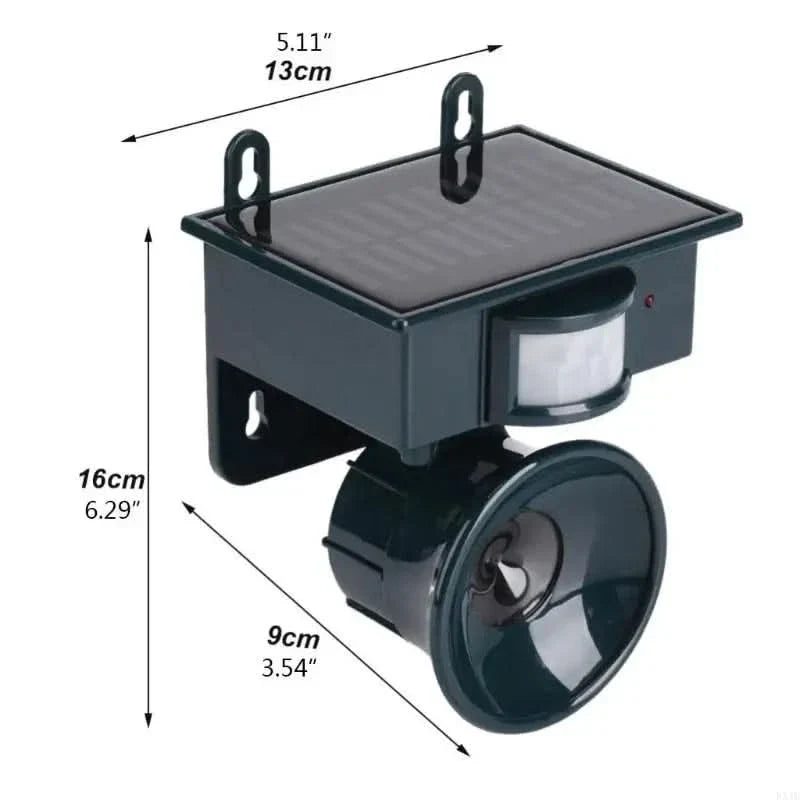 EcoGuard – Ultrasonic Bird Repellent for Thriving Gardens