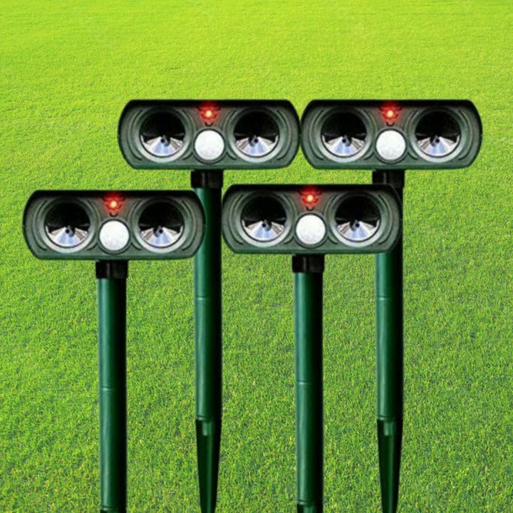 EcoShield | Solar-Powered Motion Detector for Animal Control