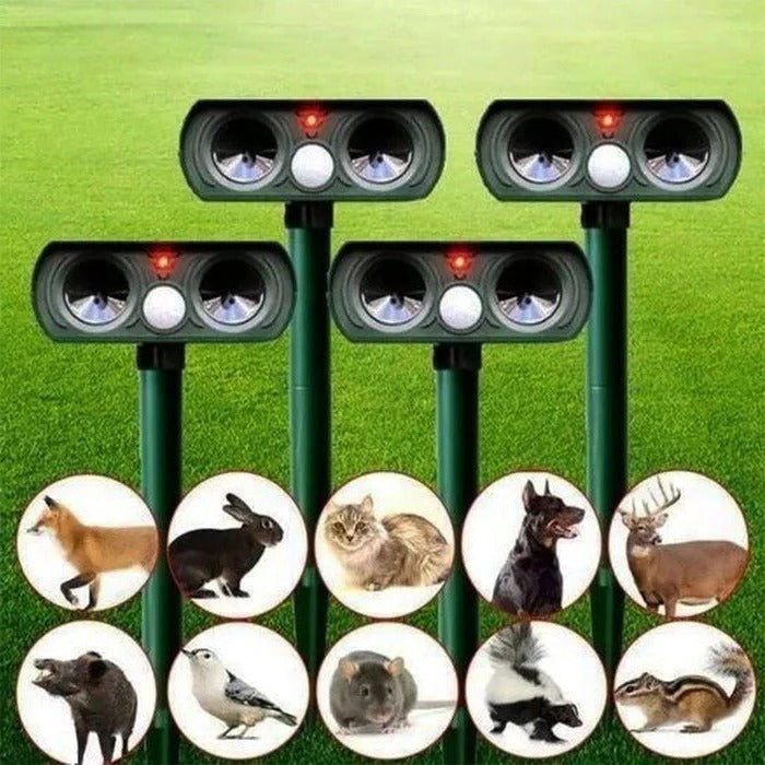 EcoShield | Solar-Powered Motion Detector for Animal Control