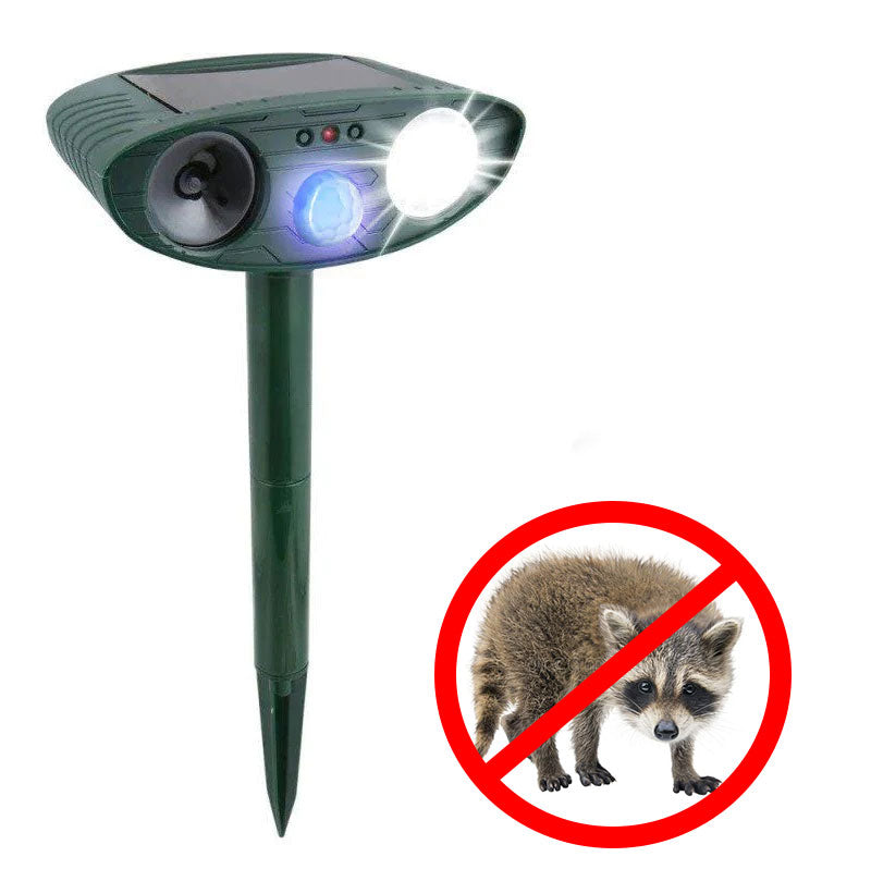 SolarShield | Motion-Activated Ultrasonic Pest Repeller for Gardens