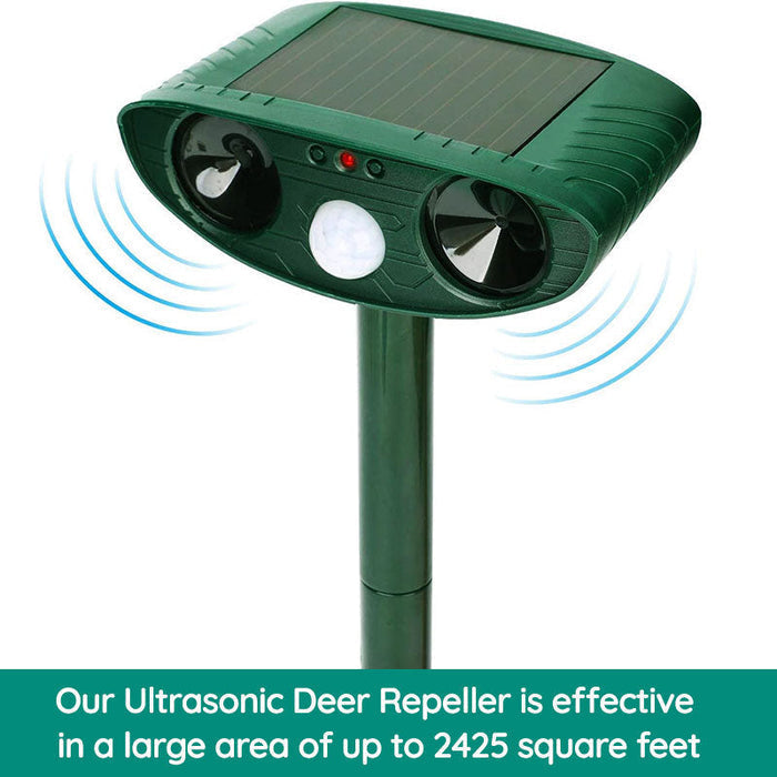 SolarShield | Motion-Activated Ultrasonic Pest Repeller for Gardens
