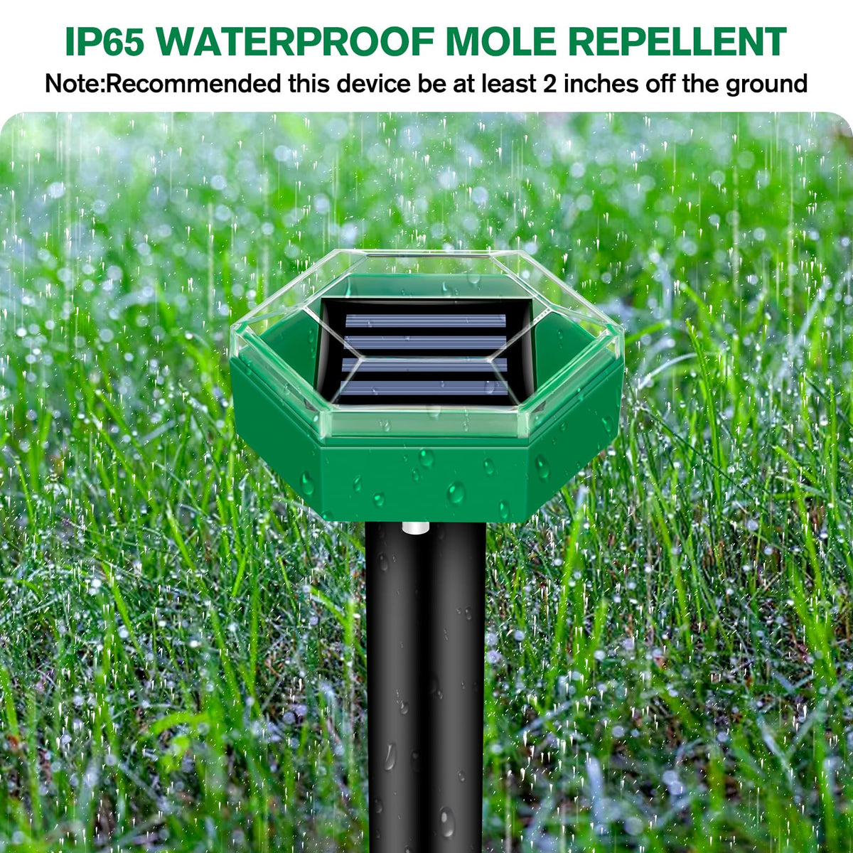 GreenShield | Solar-Powered Ultrasonic Pest Defender for Gardens