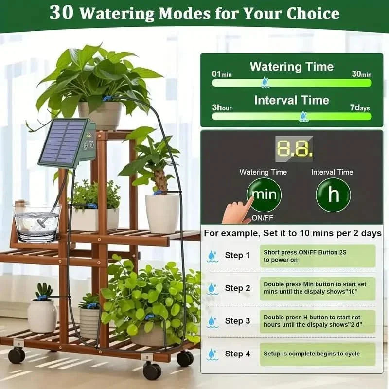 EcoFlow Smart Solar Irrigation System for Easy Plant Care