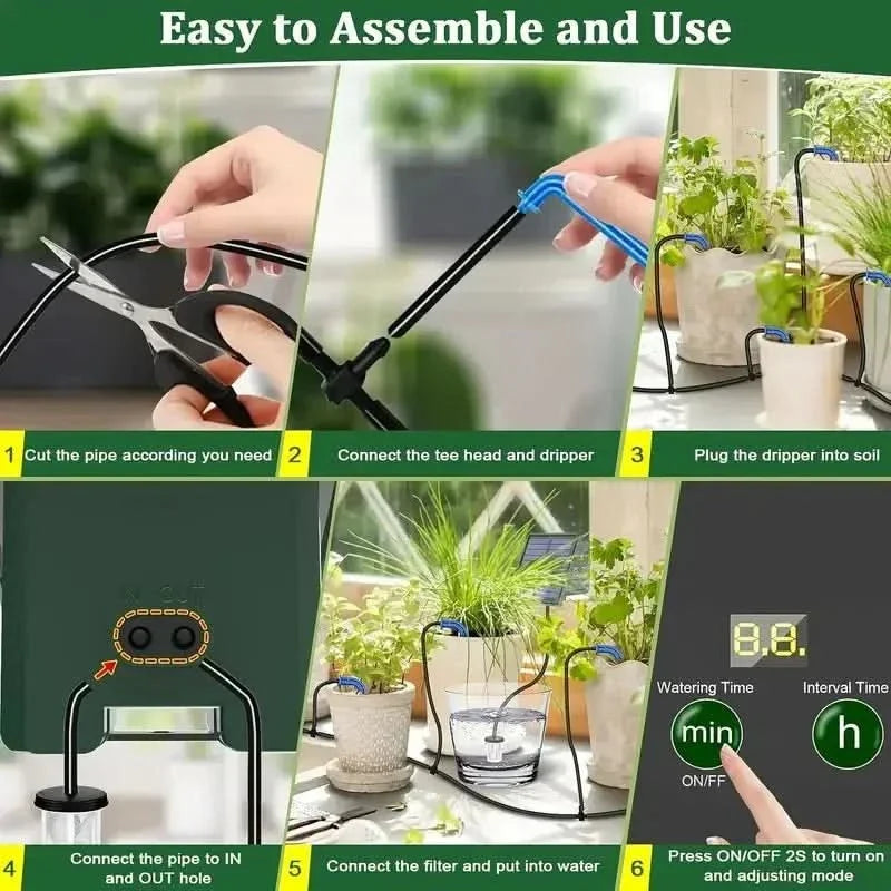 EcoFlow Smart Solar Irrigation System for Easy Plant Care