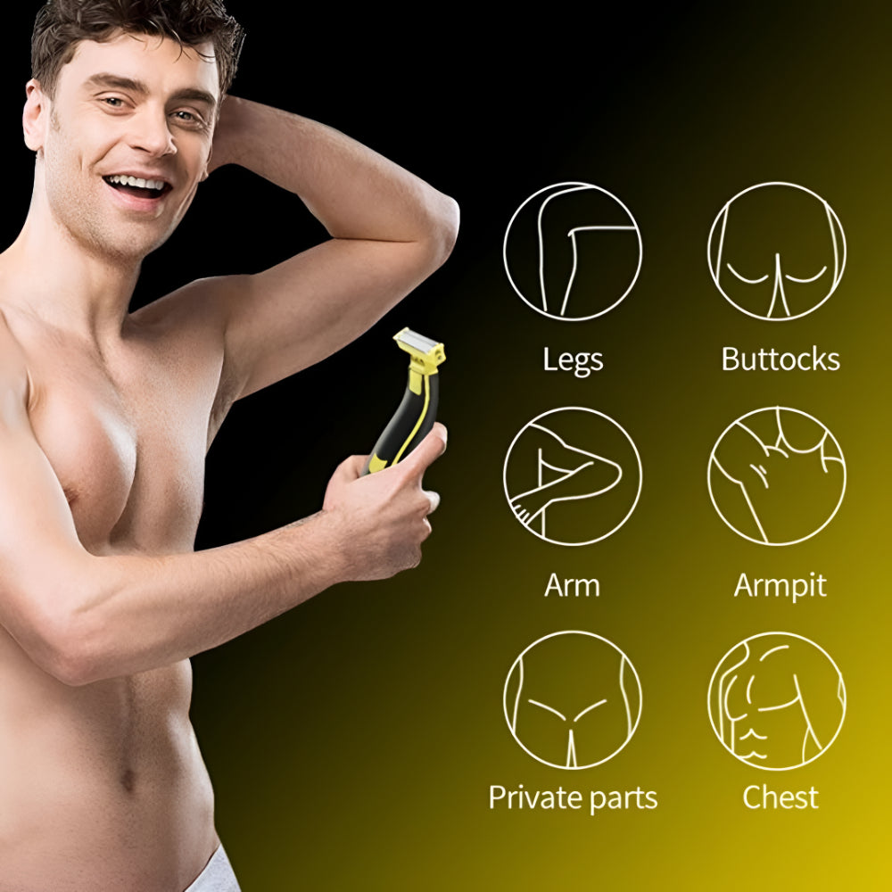 Ultimate Grooming Companion | Rechargeable Body Trimmer with USB-C