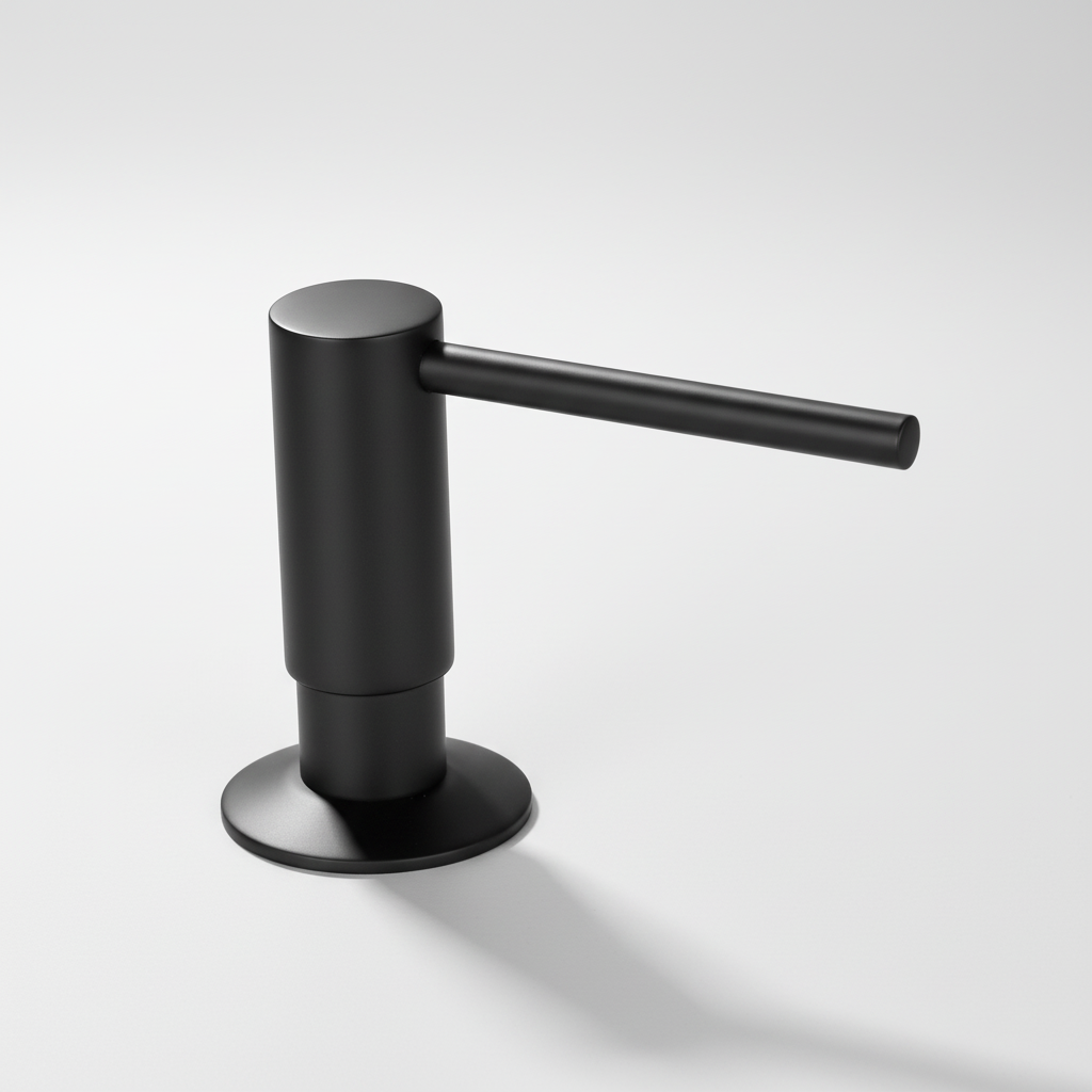 Soap Dispenser with Integrated Design - Brass Finish