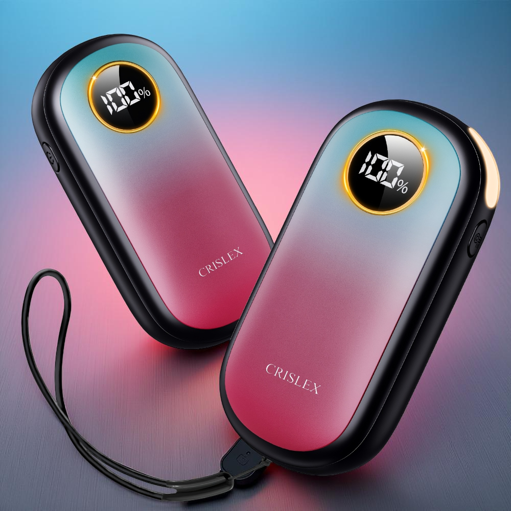 Rechargeable Hand Warmer Duo | Portable Heat for Winter Adventures
