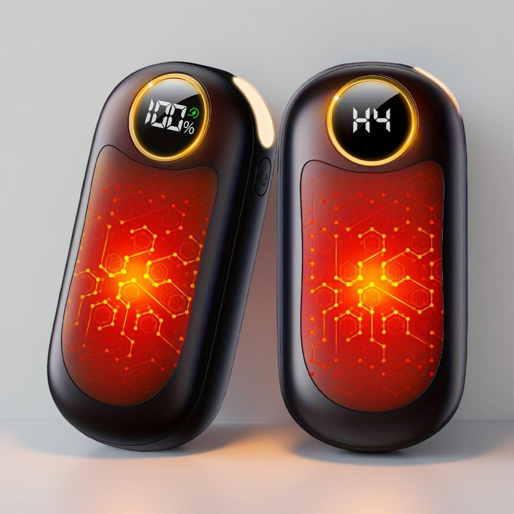 Rechargeable Hand Warmer Duo | Portable Heat for Winter Adventures
