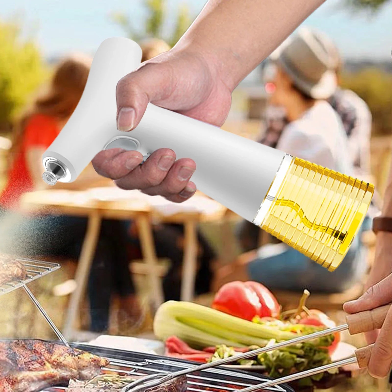 Versatile Liquid Dispenser, Rechargeable & Adjustable Spray