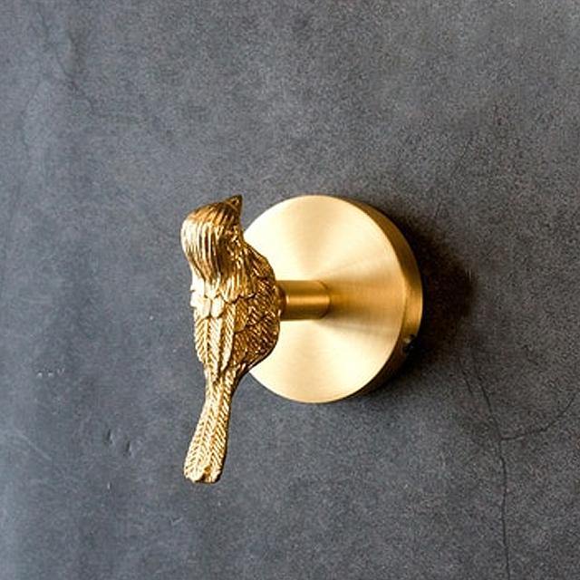 Charming Animal-Themed Brass Wall Hooks for Stylish Spaces