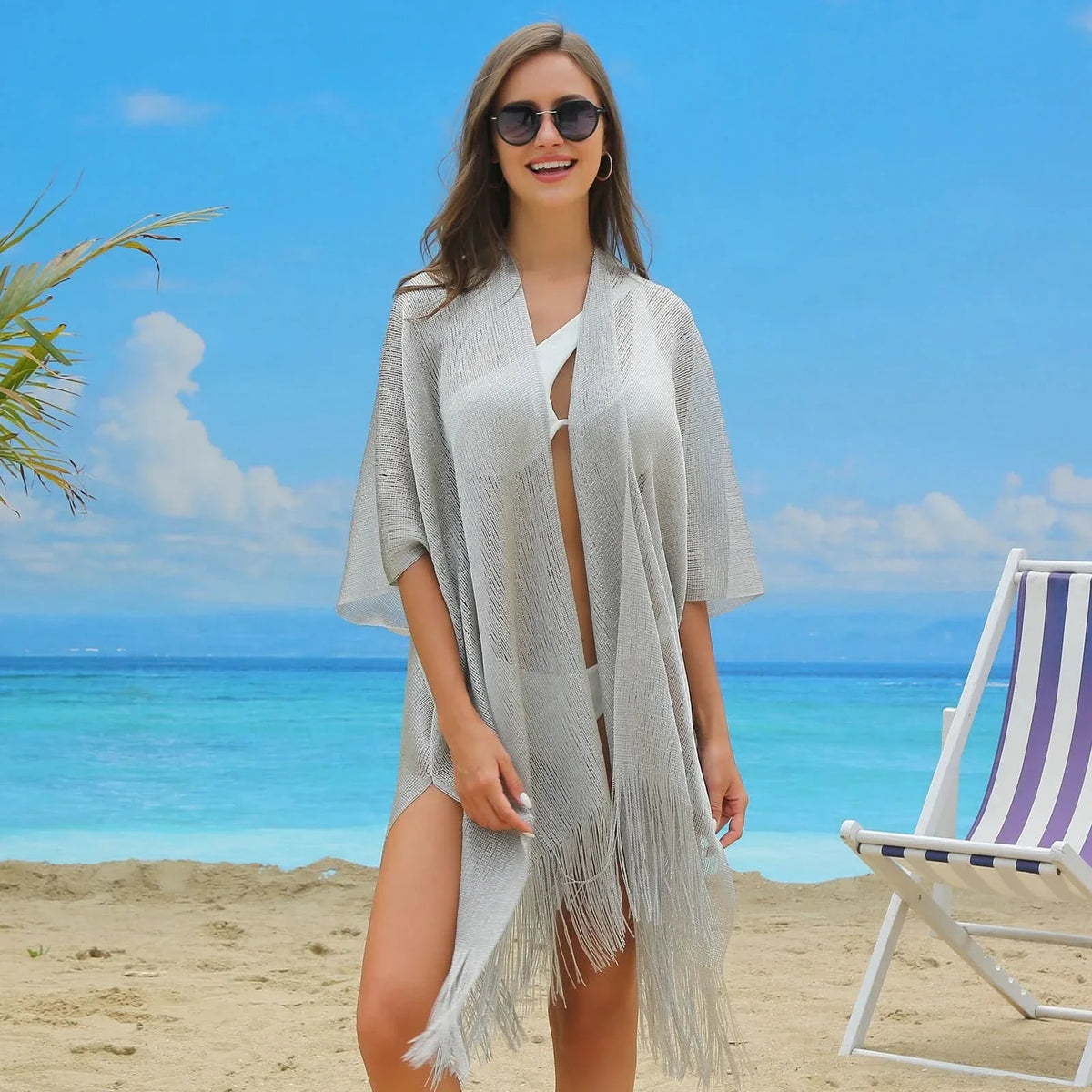 AquaBreeze – Quick-Dry Beach Wrap Dress for Women