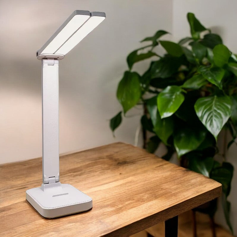 Stylish Touch-Control LED Lamp | Rechargeable & Dimmable Design